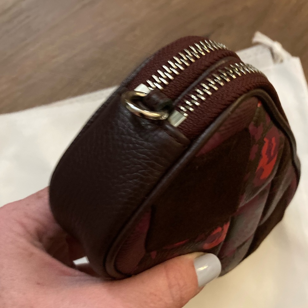 2015 Coach Oxblood Patchwork Crossbody Bag - Picture 7 of 13